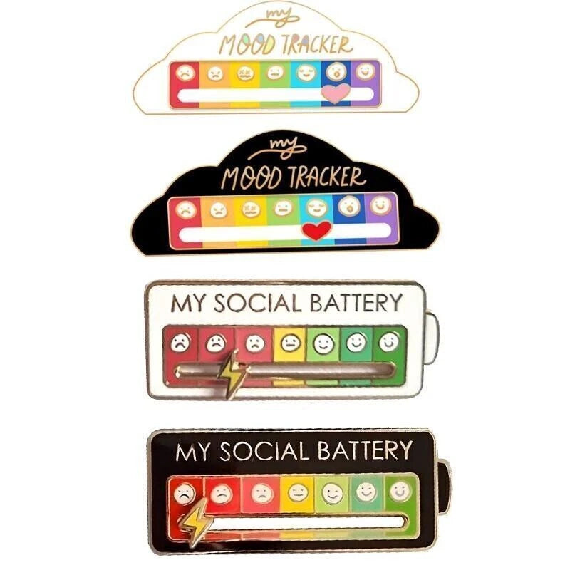 Interactive Mood Pins😊