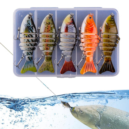 🐟Auto-Motion Fishing Lure (5-Pack)