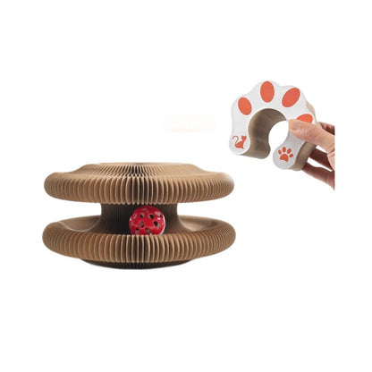 Foldable Organ Cat Scratcher Board