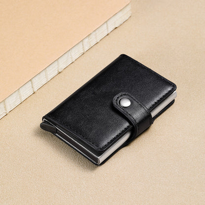 PU Leather Wallet & Pop Up Card Holder