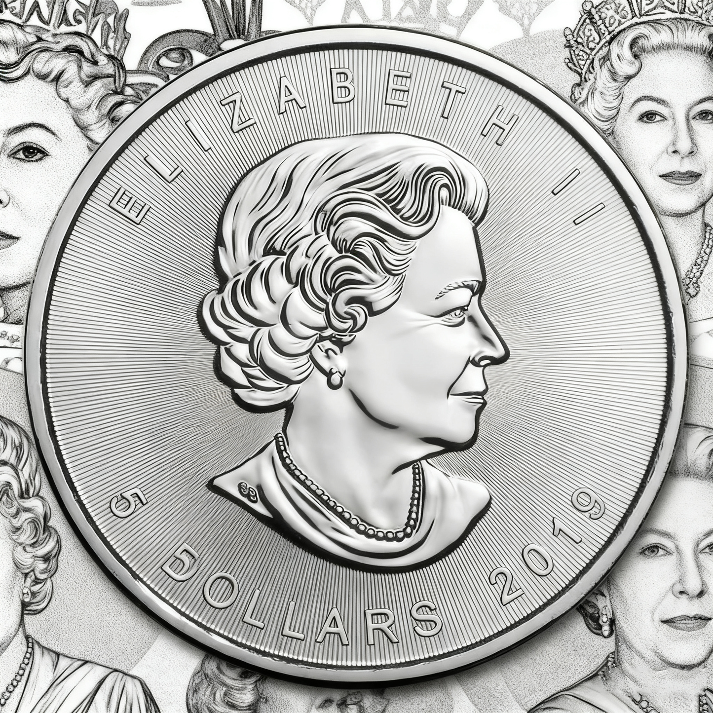 Canada Maple Leaf -1 Troy Ounce .9999 silver Coin(Random year)