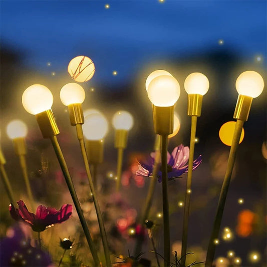 🔥Last Day 48% OFF-Solar Powered Firefly Garden Light