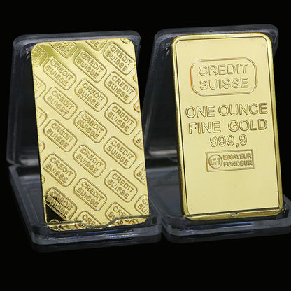 1 Oz Credit Suisse Gold Bar .Unique Serial Number