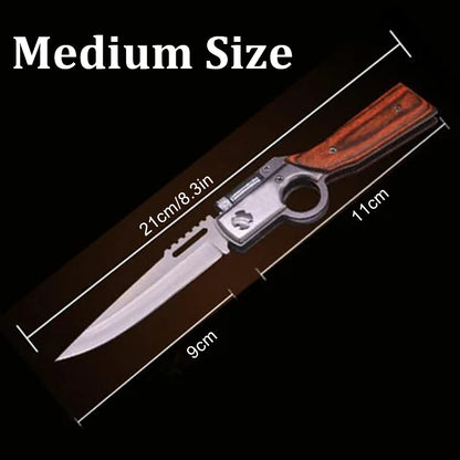 Multifunctional Outdoor Folding Knife with LED Light