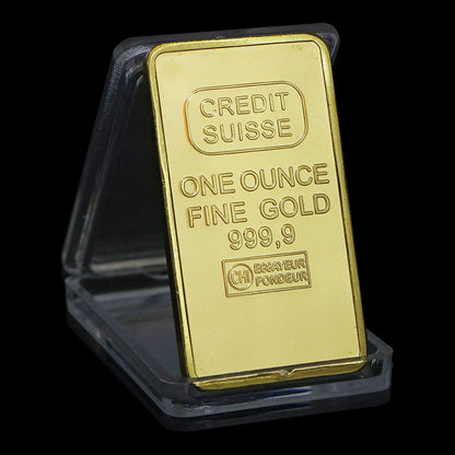 1 Oz Credit Suisse Gold Bar .Unique Serial Number
