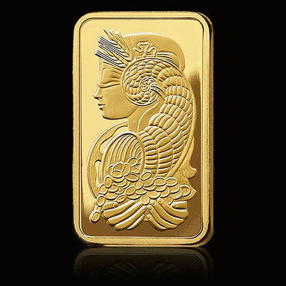 Suisse Queen Fortuna Gold Bar 24KT- 1 OUNCE