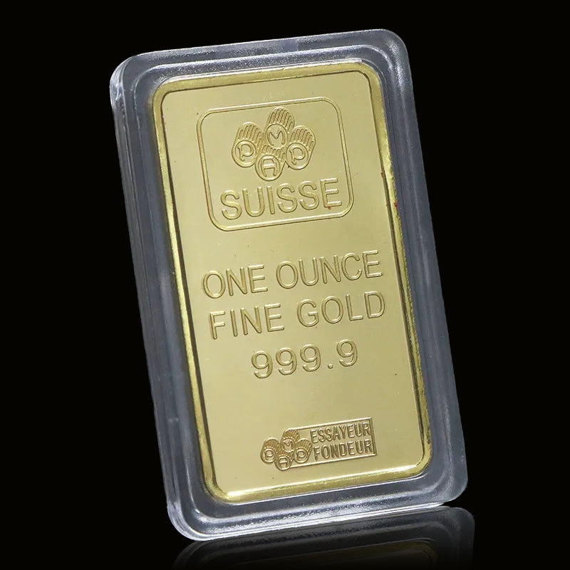 Suisse Queen Fortuna Gold Bar 24KT- 1 OUNCE