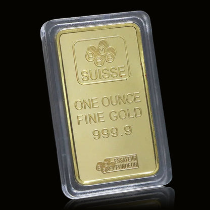 Suisse Queen Fortuna Gold Bar 24KT- 1 OUNCE