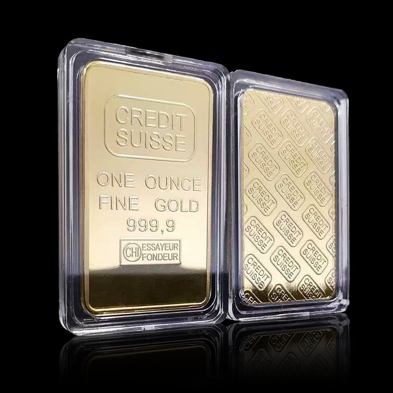 1 Oz Credit Suisse Gold Bar .Unique Serial Number