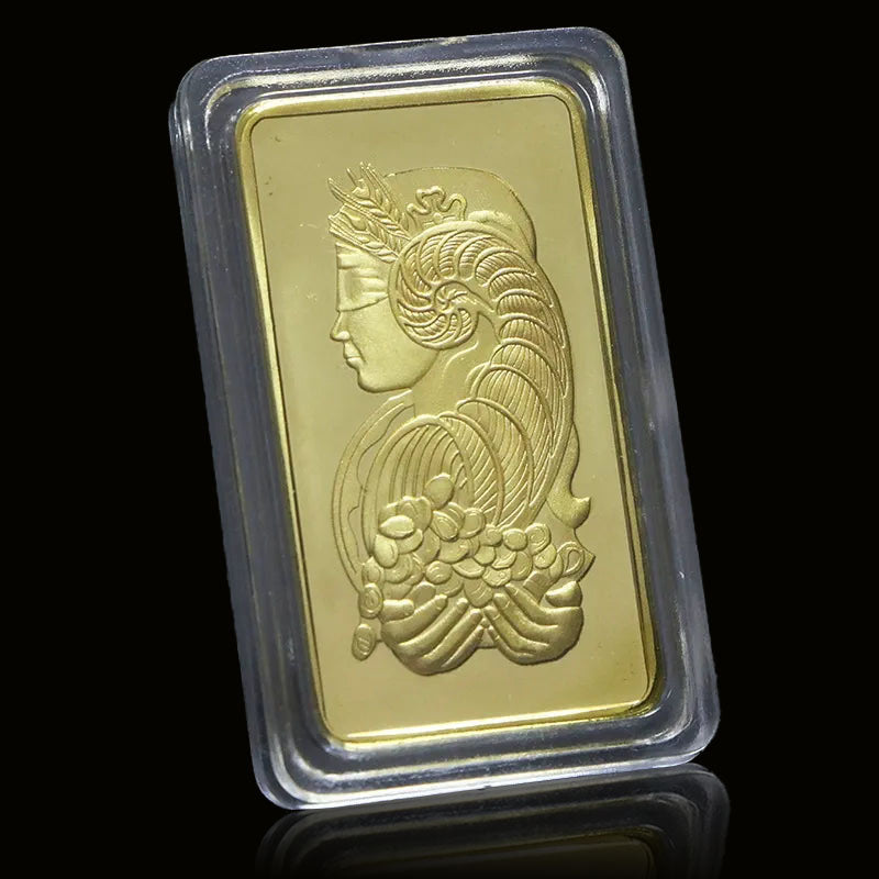 Suisse Queen Fortuna Gold Bar 24KT- 1 OUNCE