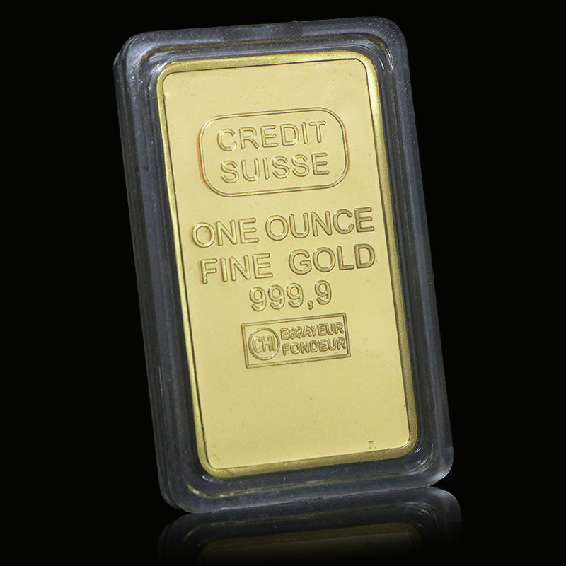 1 Oz Credit Suisse Gold Bar .Unique Serial Number