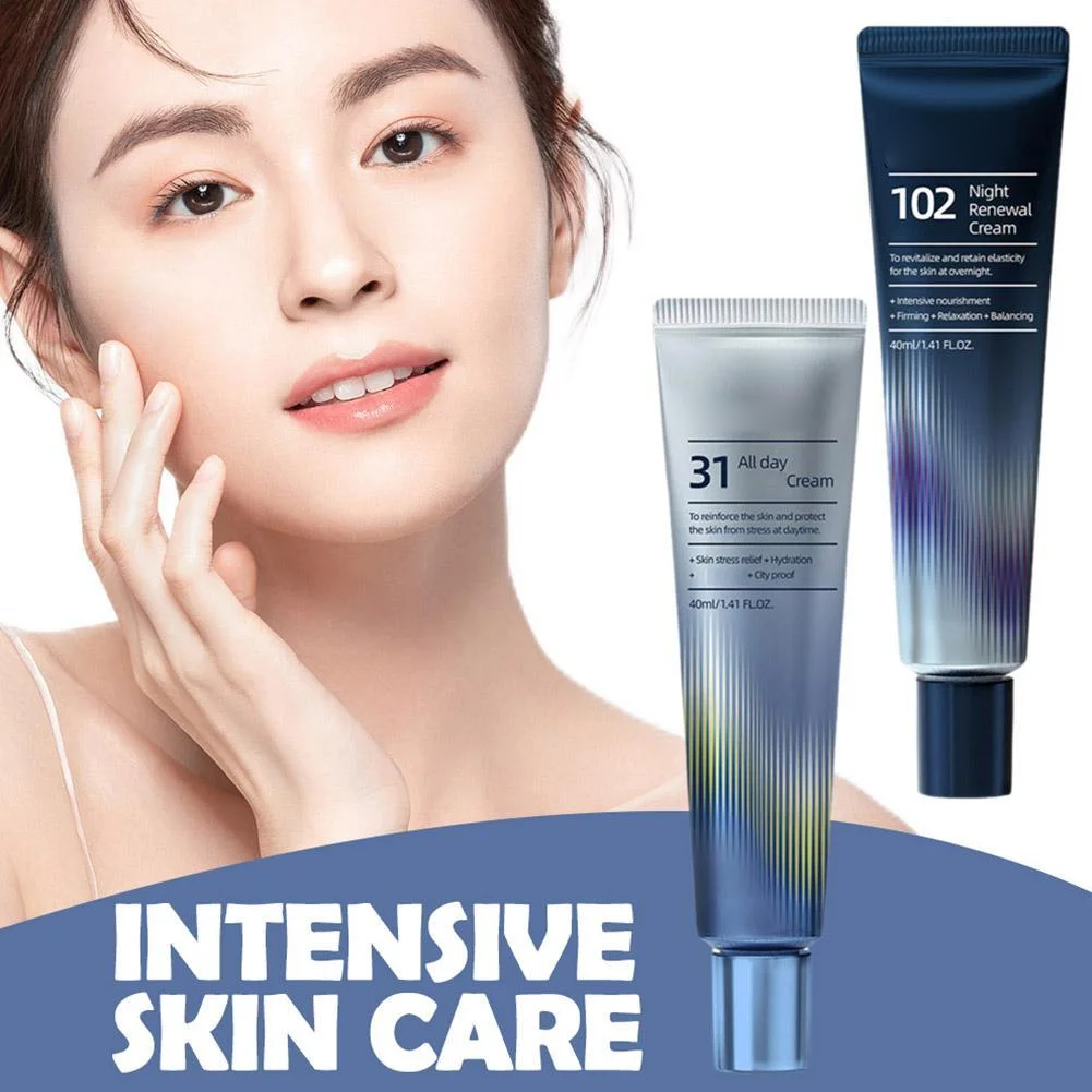 ✨31 All-Day Shield Cream & 102 Night Renewal Cream 🌞🌙Intensive Skin Care, Centella Asiatica And Niacinamide,All Skin Types🔥🔥