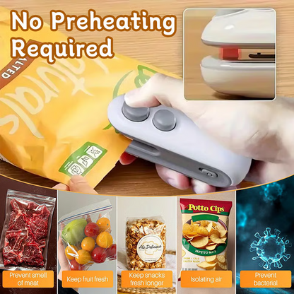 Easy Sealing Bagsealers Mini Bag Sealer