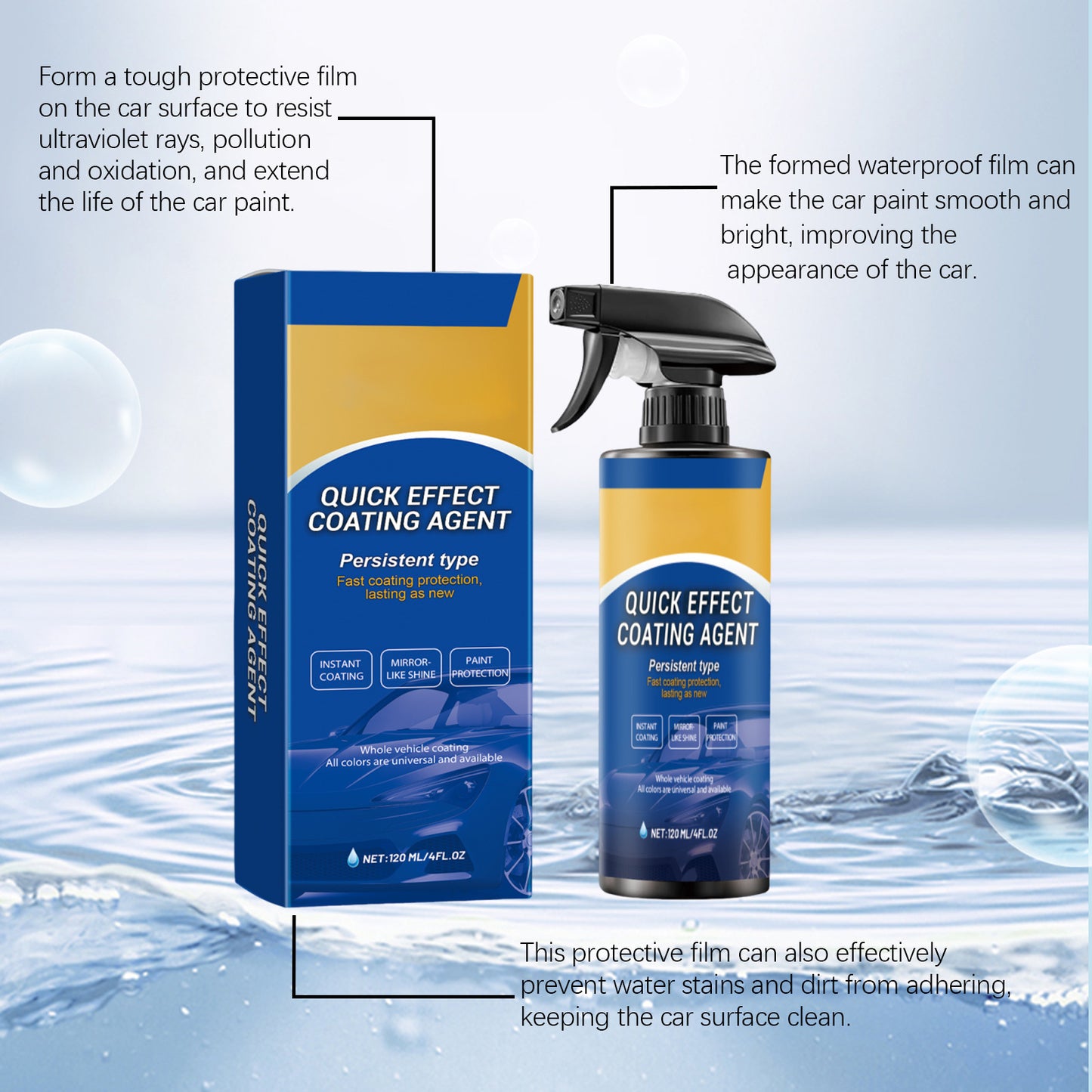 Advanced Car Quick-acting Coating Agent Spray