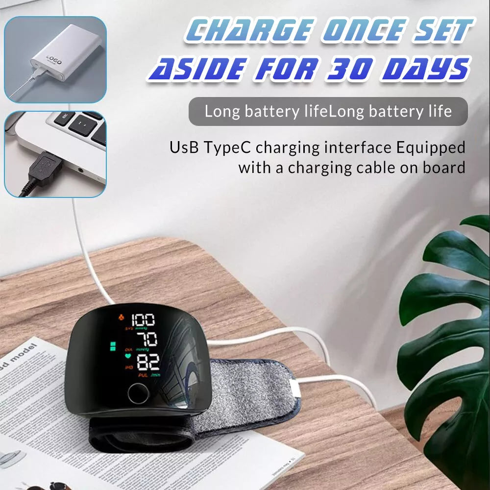 Digital Wrist Blood Pressure Monitor