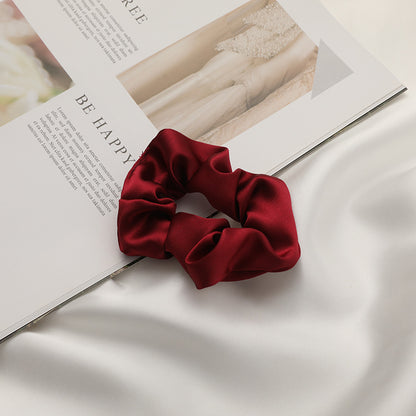 Silk Feeling Scrunchies Hairbands Hair Ties