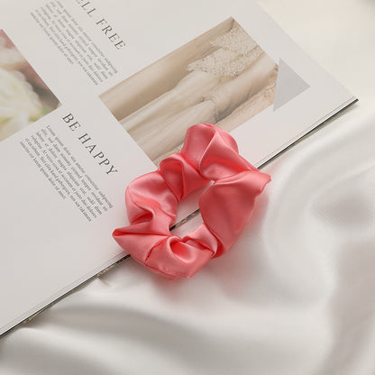 Silk Feeling Scrunchies Hairbands Hair Ties