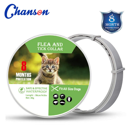 8+ Months Pet Bug Repellent Collar