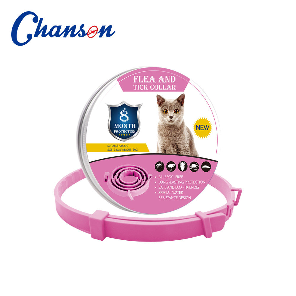 8+ Months Pet Bug Repellent Collar