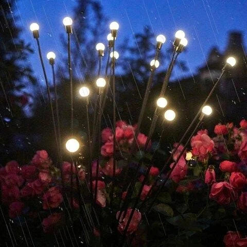 🔥Last Day 48% OFF-Solar Powered Firefly Garden Light