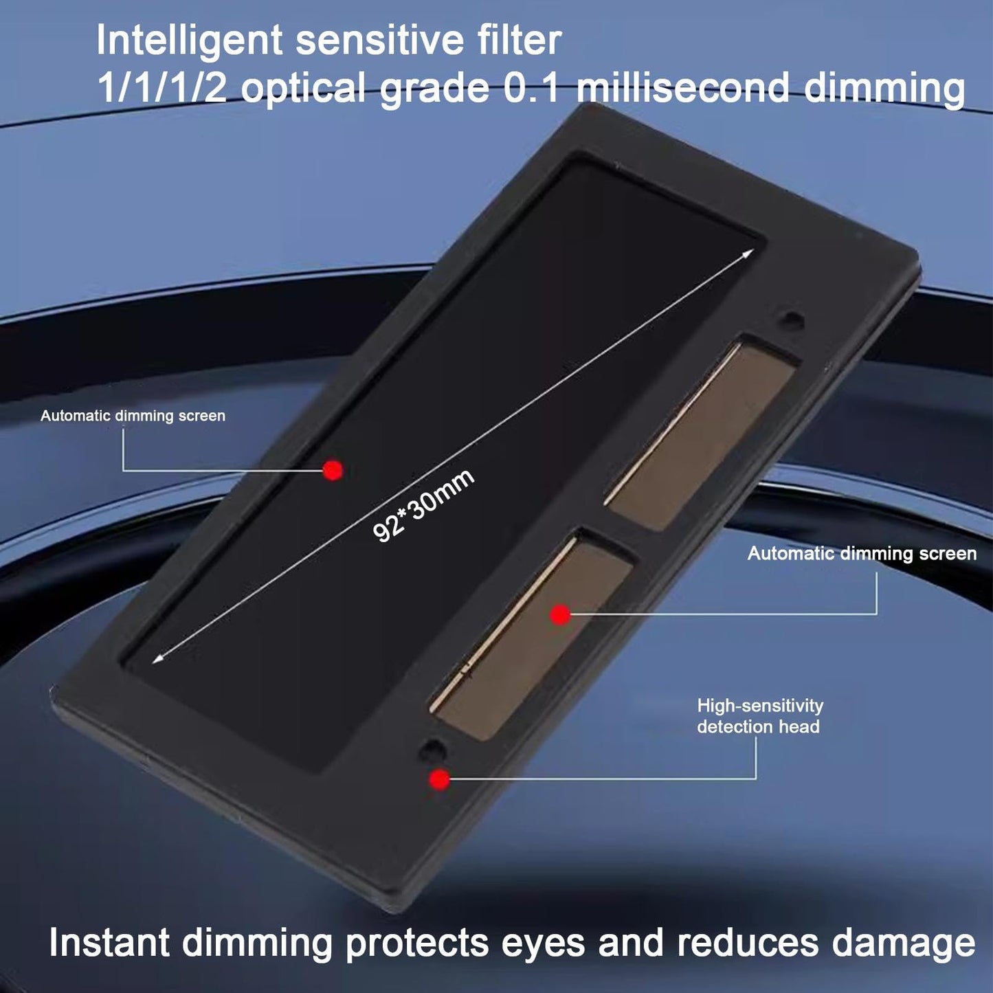 ⚡Auto-darkening Welding Helmet for Eye Safety✨