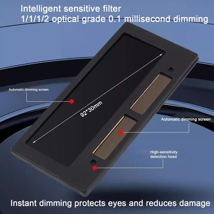 ⚡Auto-darkening Welding Helmet for Eye Safety✨
