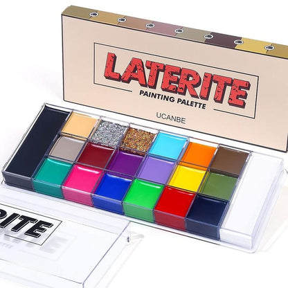 Face and Body Oil Paint Palette - Halloween Makeup Kit