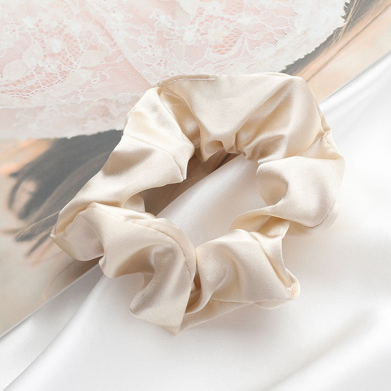 Silk Feeling Scrunchies Hairbands Hair Ties