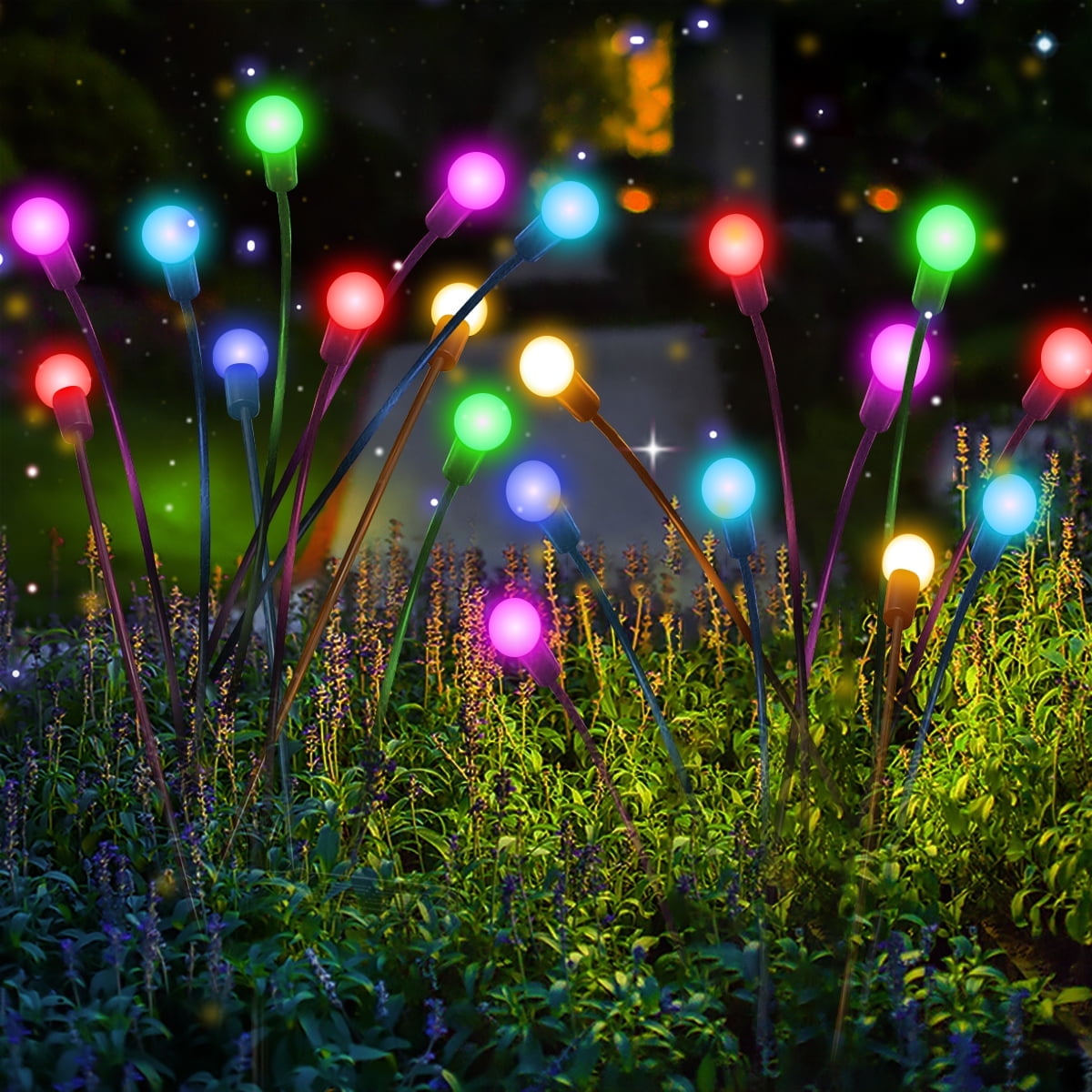 🔥Last Day 48% OFF-Solar Powered Firefly Garden Light