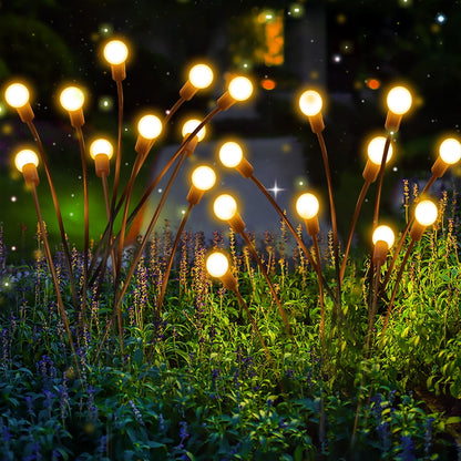 🔥Last Day 48% OFF-Solar Powered Firefly Garden Light