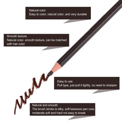💧Waterproof Eyebrow Pencil 5 Pieces