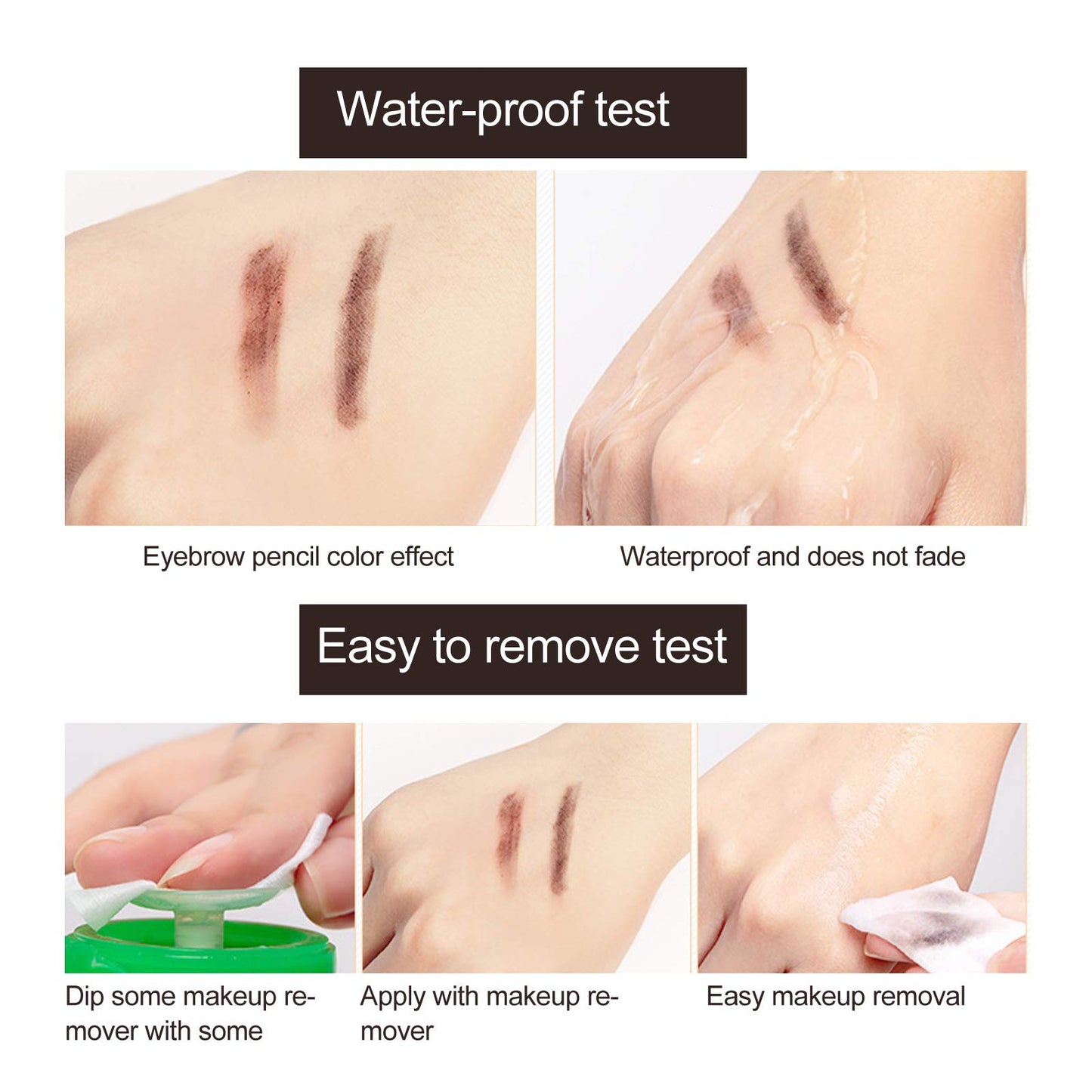 💧Waterproof Eyebrow Pencil 5 Pieces