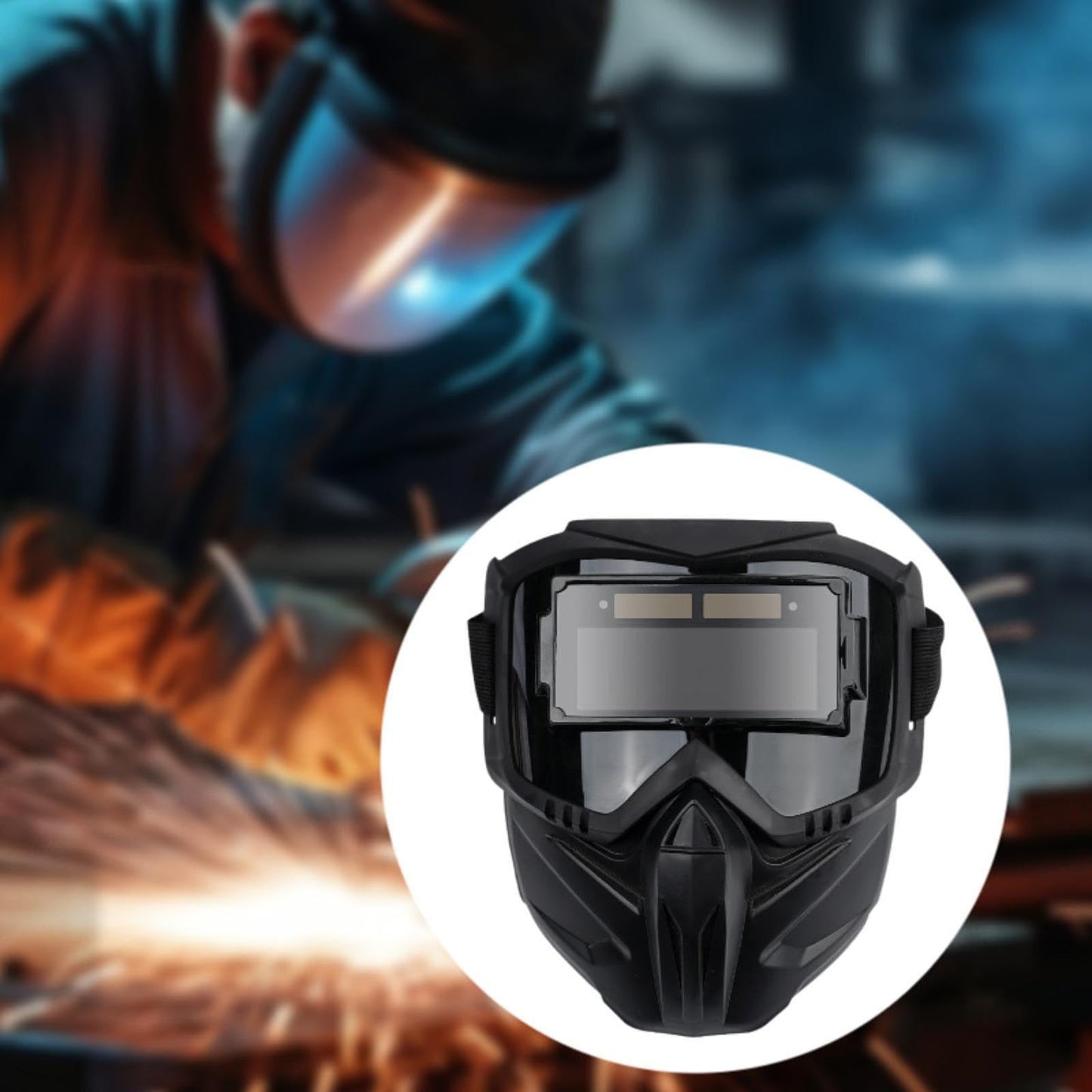 ⚡Auto-darkening Welding Helmet for Eye Safety✨