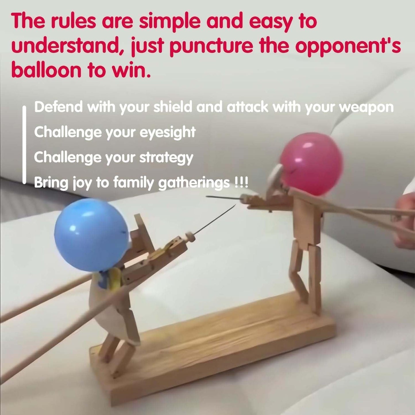 🎈Handmade Balloons Fighting Game