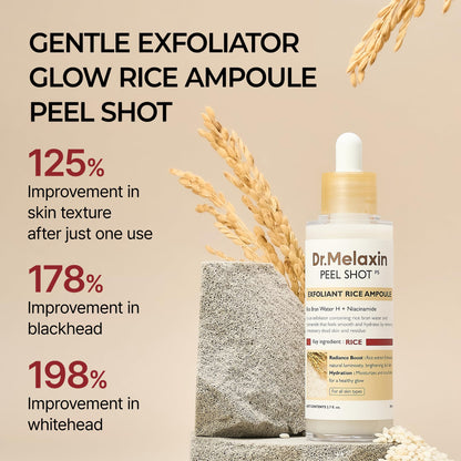 Peel Shot Glow Rice Ampoule Duo