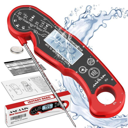 ⏰Final 3-hour Preferential Deal✨Meat Thermometer - Digital Instant Read, Waterproof for Cooking & Baking