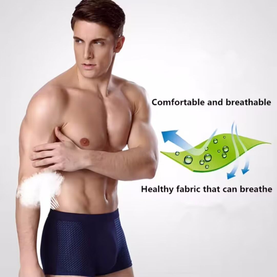 🔥Buy 2 Get 1 Free✨BAMBOO FIBRE BOXER SHORTS - FOR ALL-DAY COMFORT
