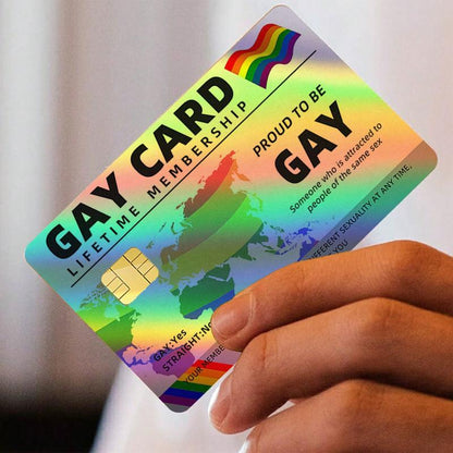 Gay Card, Lifetime Membership - Gift For You