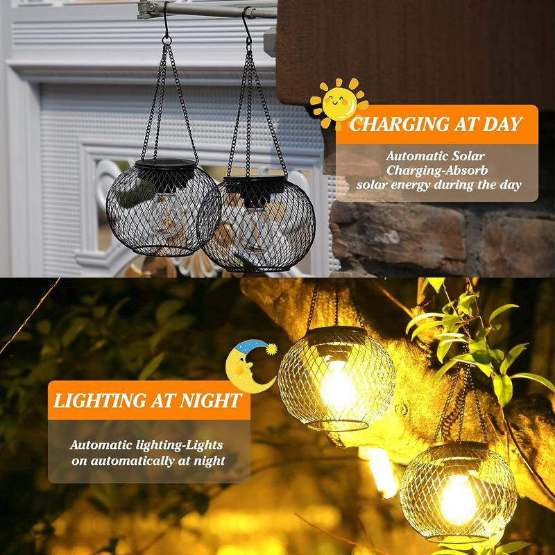 💡Upgraded Waterproof💧 Outdoor Solar Lantern🏮