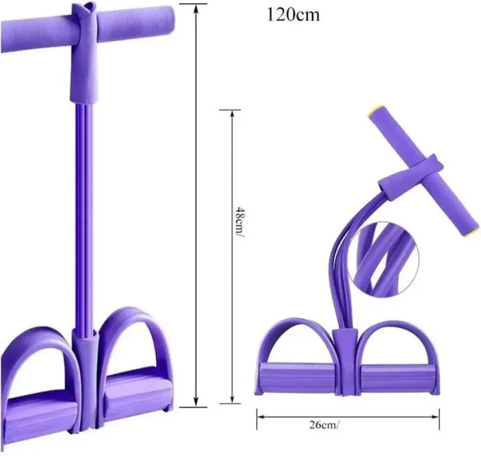 Home Fitness Resistance Trainer: Tone & Tighten Anytime💪