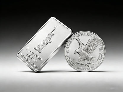 American Liberty & Eagle Silver Set🦅