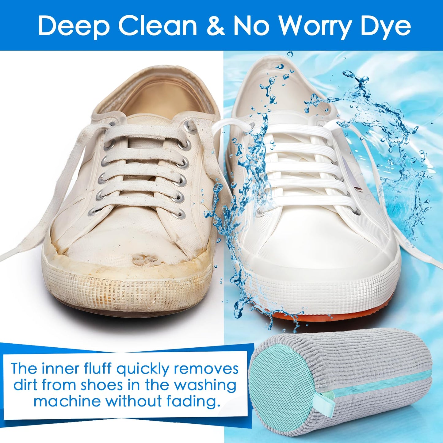 Shoe Washing Machine Bag