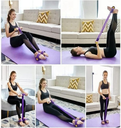 Home Fitness Resistance Trainer: Tone & Tighten Anytime💪