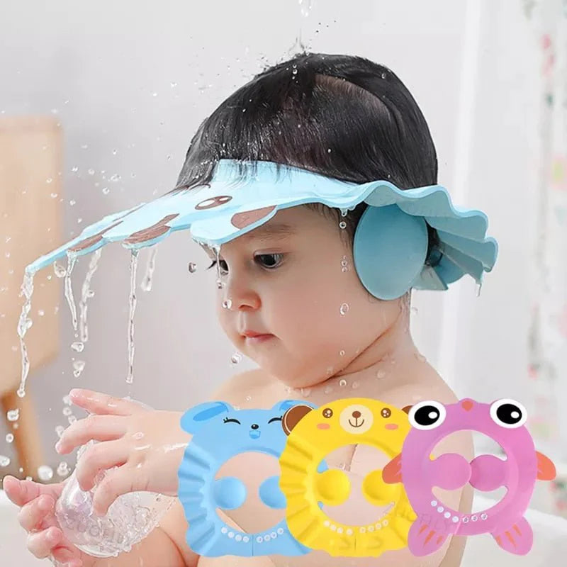 👶Baby Adjustable Safe Bathing Shower Cap 🛀