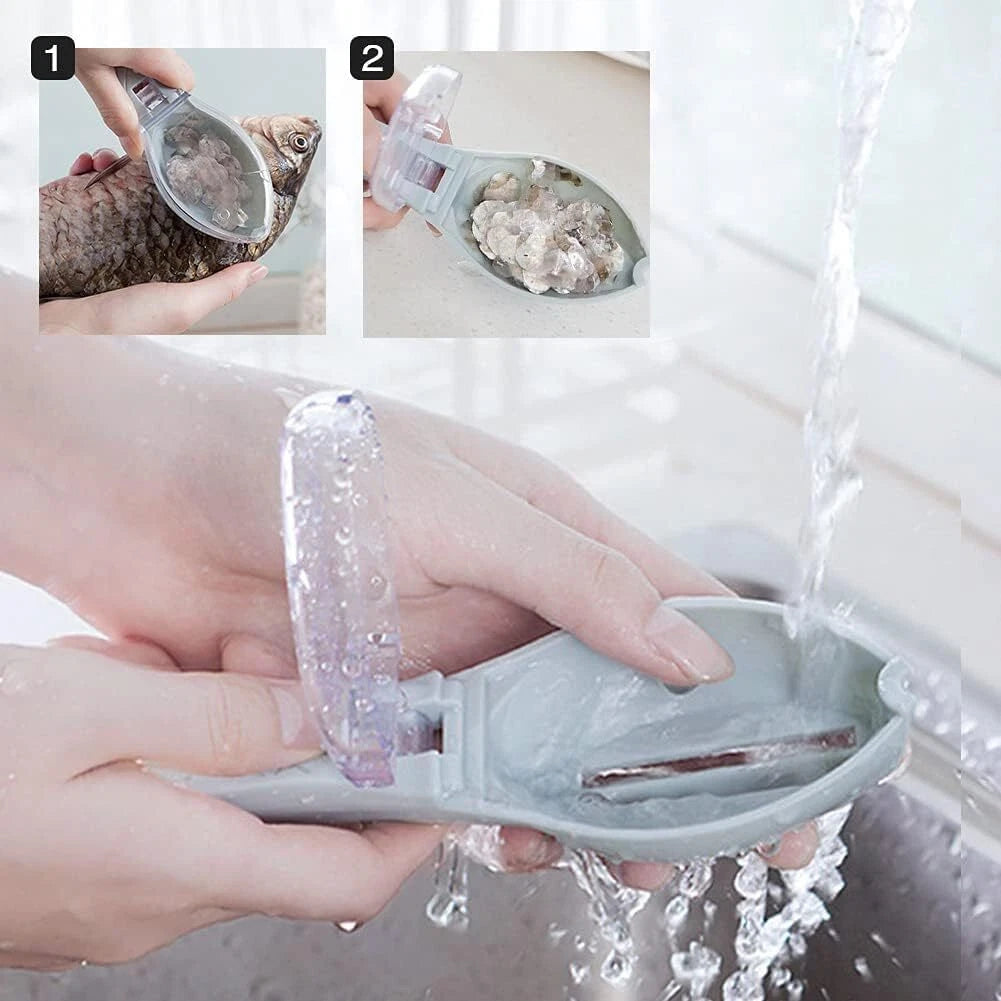 ✨BUY 1 GET 1 FREE🎉🐟Fish Skin Brush Scraping Fishing Scale Grater