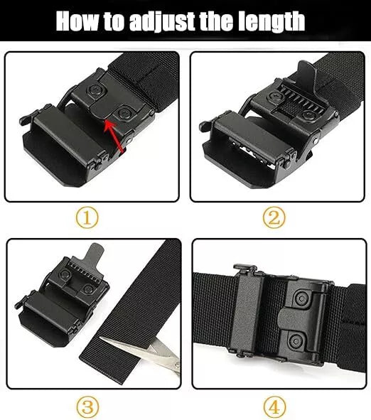 🔥EDC Nylon Ratchet Belt