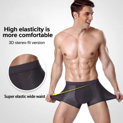 🔥Buy 2 Get 1 Free✨BAMBOO FIBRE BOXER SHORTS - FOR ALL-DAY COMFORT