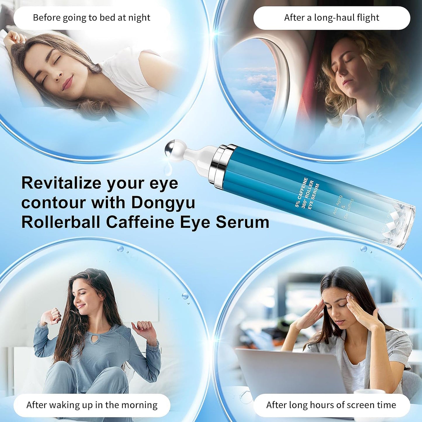 💥2025 Hot Sale🔥 5% Caffeine Eye Serum👁️
