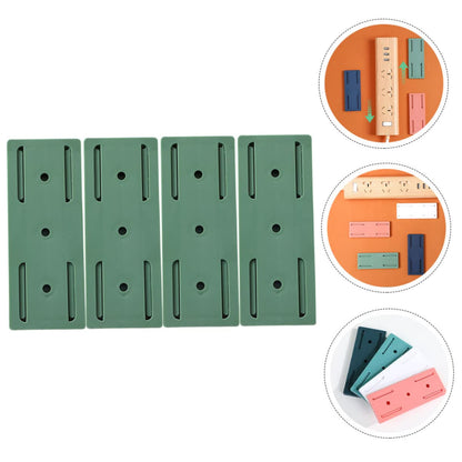 ✨4PCS Self Adhesive Power Strip Holder