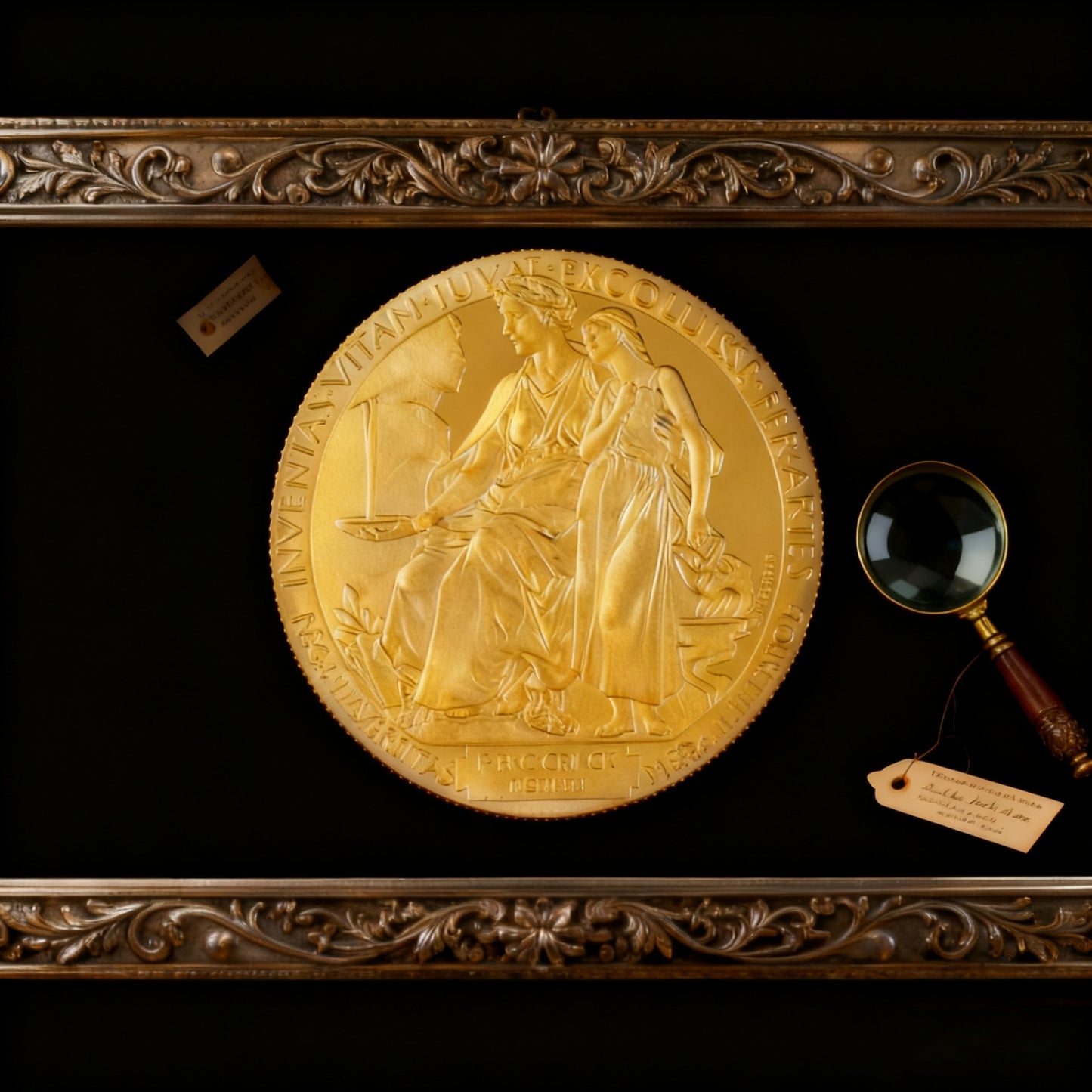 Alfred Bernhard Nobel Cold Coin